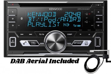 Kenwood | DPX-7100DAB Car Stereo with Bluetooth Handsfree, DAB and Spotify Control