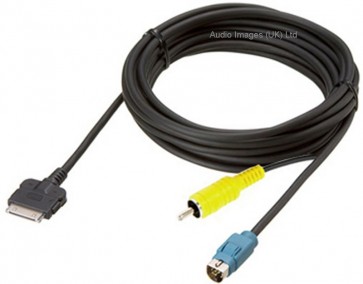 Alpine KCE 430iV High Speed Video iPod Cable for IVA D106R