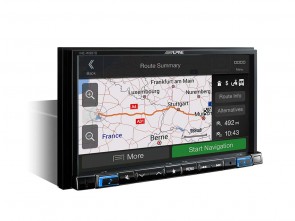 Alpine INE-W997DC Advanced Navigation | 7” Touch Screen Navigation with pre-installed Caravan, Camper and Truck Software