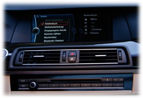 FISCON Bluetooth Handsfree Pro | BMW F Series | with USB in armrest