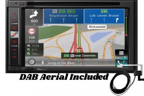 Pioneer AVIC-F980DAB-CV Double din AV Navigation system, CarPlay, Built in DAB and Bluetooth 