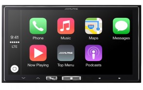 Alpine iLX 700 7 Inch Touchscreen In Dash Multimedia Receiver with Apple CarPlay